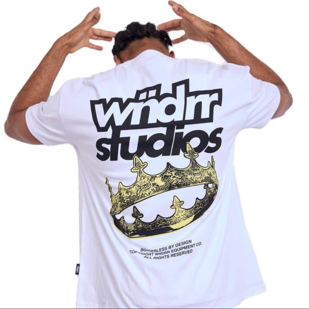 WNDRR Rule Box Fit Tee - White