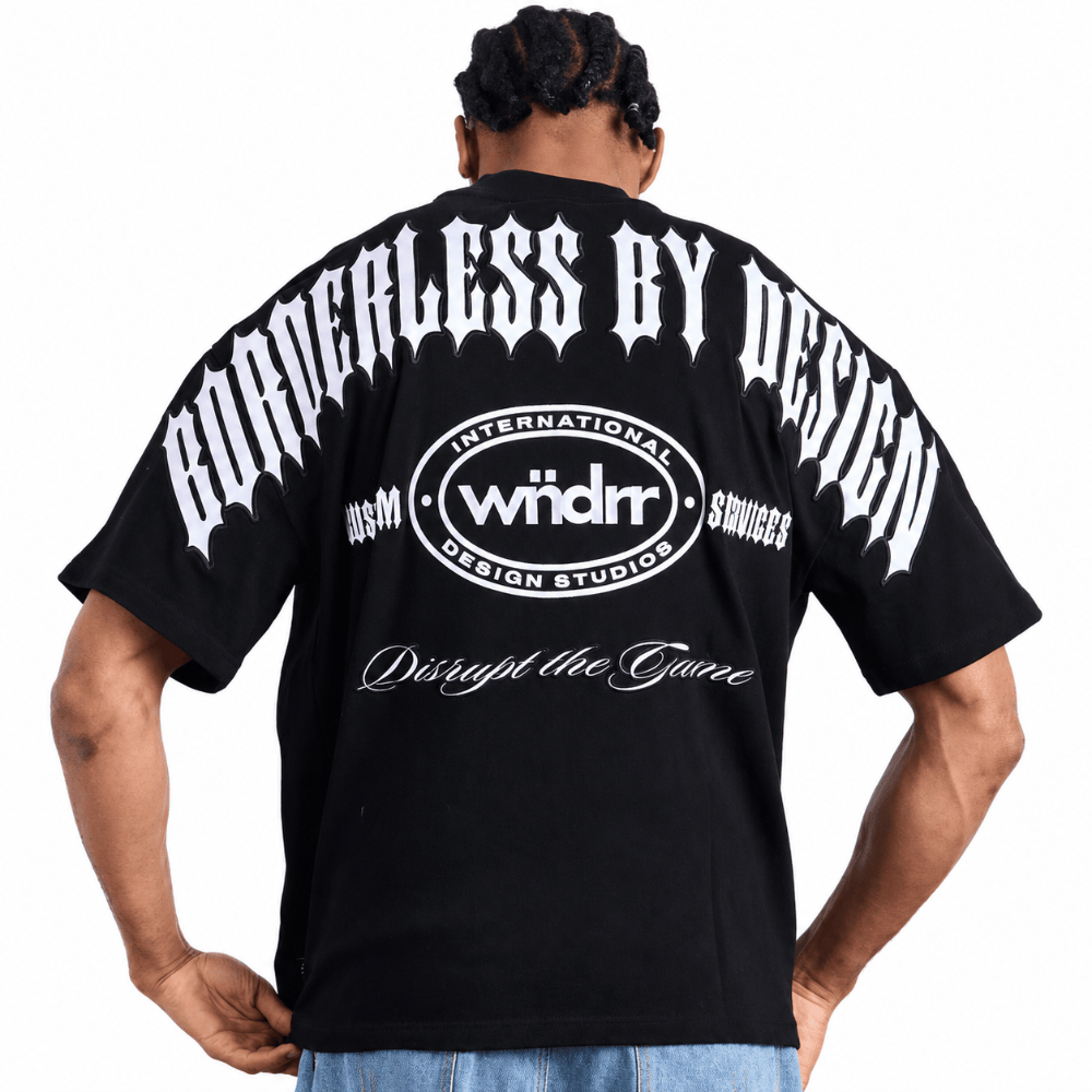 WNDRR RZN Heavy Weight Tee - Black
