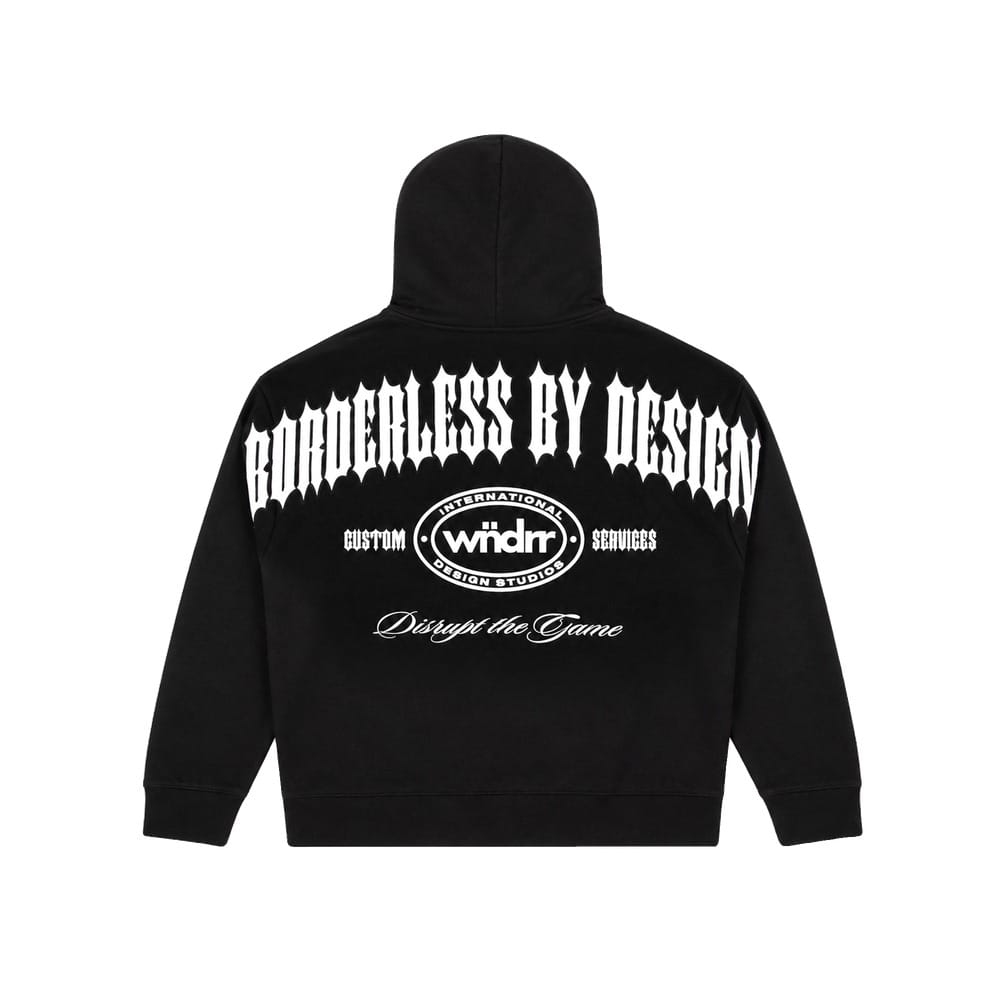 WNDRR RZN HOOD Sweat - Black