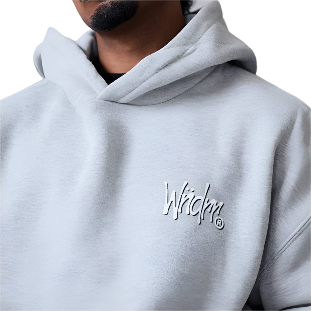 WNDRR Scorpion Hood Sweat - Grey Marle