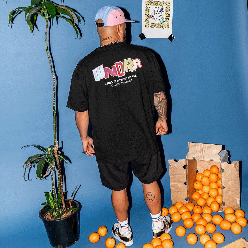 WNDRR Sherri Box Fit Tee - Black