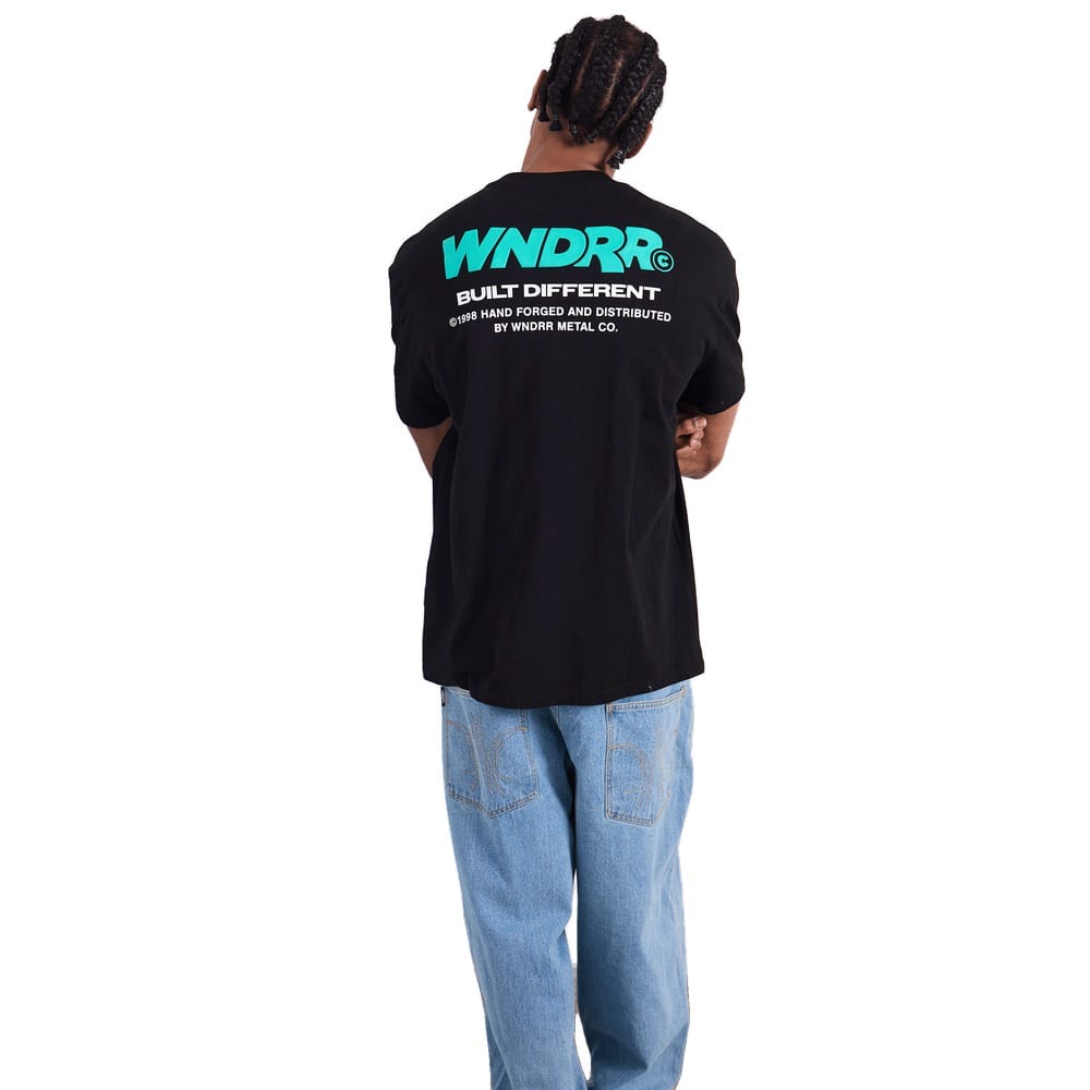 WNDRR Shodo BOX FIT Tee - Faded Black