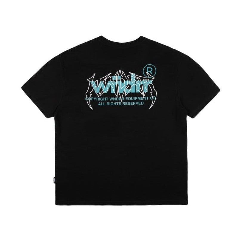 WNDRR Shutdown Box Fit Tee - Black