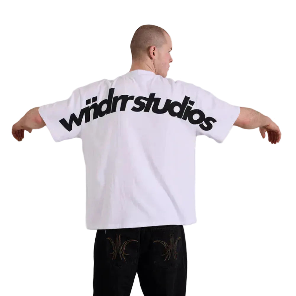 WNDRR Stxrhaus Heavy Weight Tee - White
