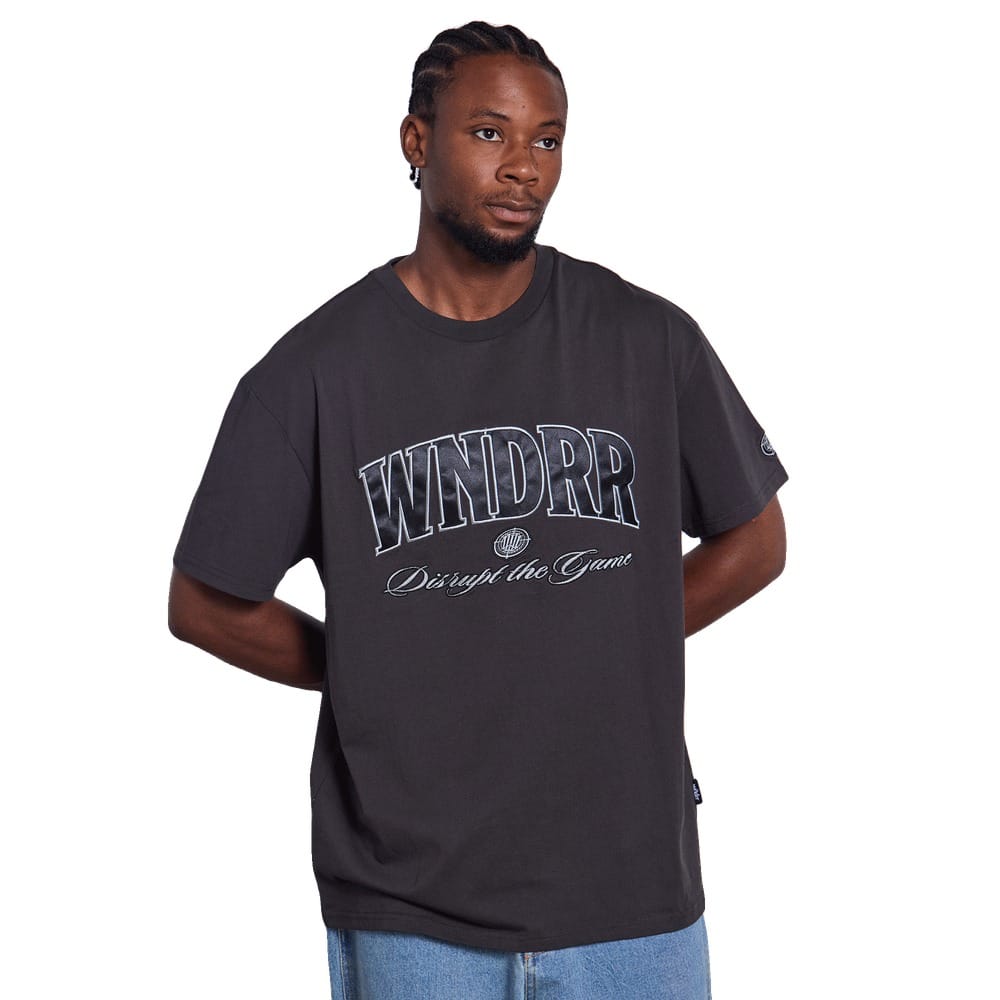 WNDRR Target Box Fit Tee - Faded Black