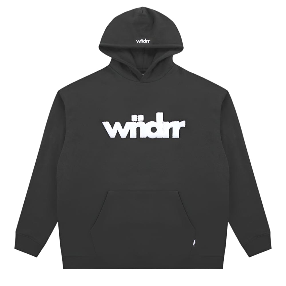 WNDRR Tone Hood Sweat - Faded Black