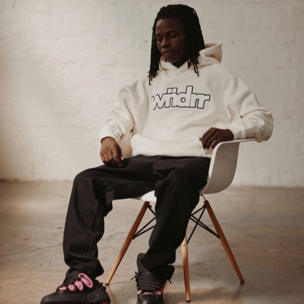 WNDRR Tone Hood Sweat - Off White