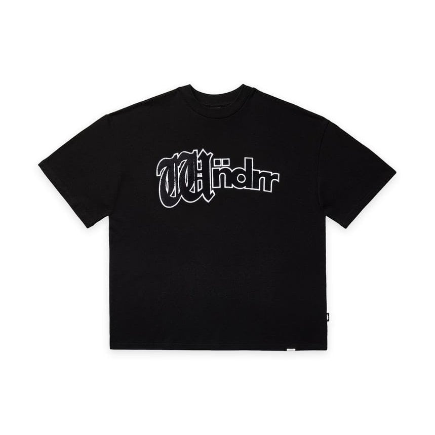WNDRR United Heavy Weight Tee - Black
