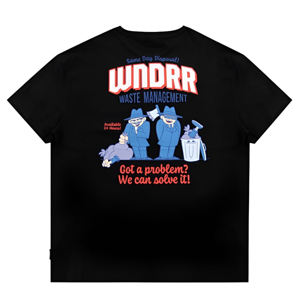 WNDRR Waste Management Box Fit Tee - Black