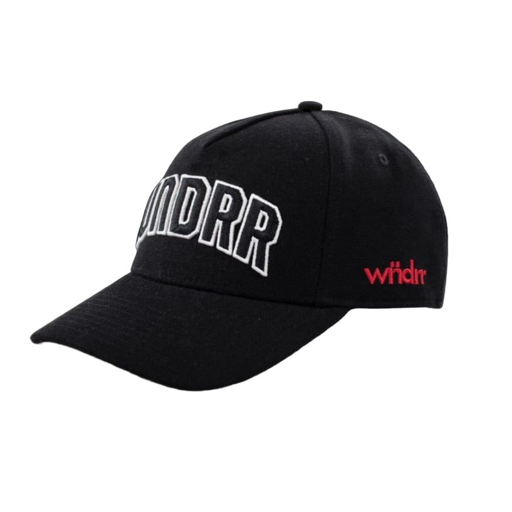WNDRR Arch High Rise Cap - Black