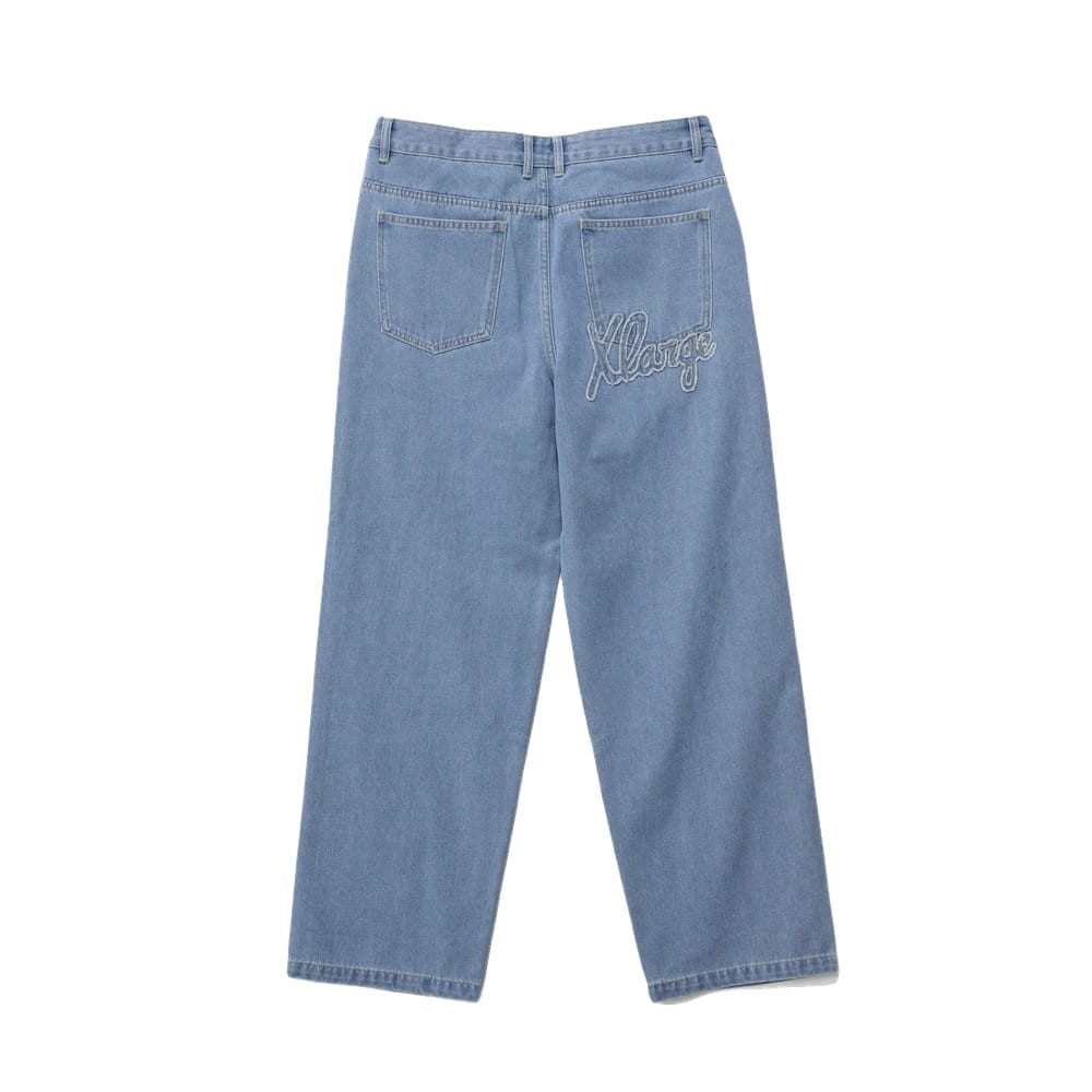 XLarge Baggy Bull Denim 91 Pant - Mid Blue