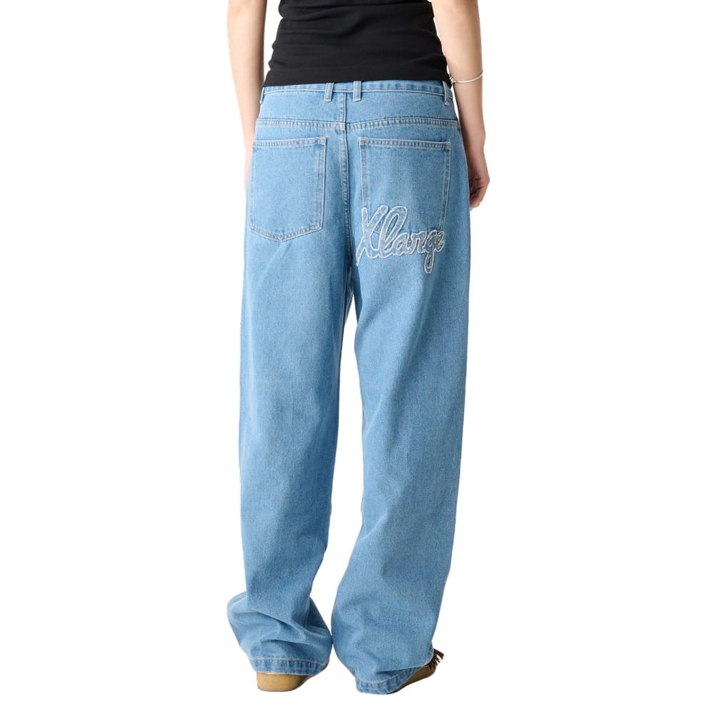 XLarge Baggy Bull Denim 91 Pant - Mid Blue