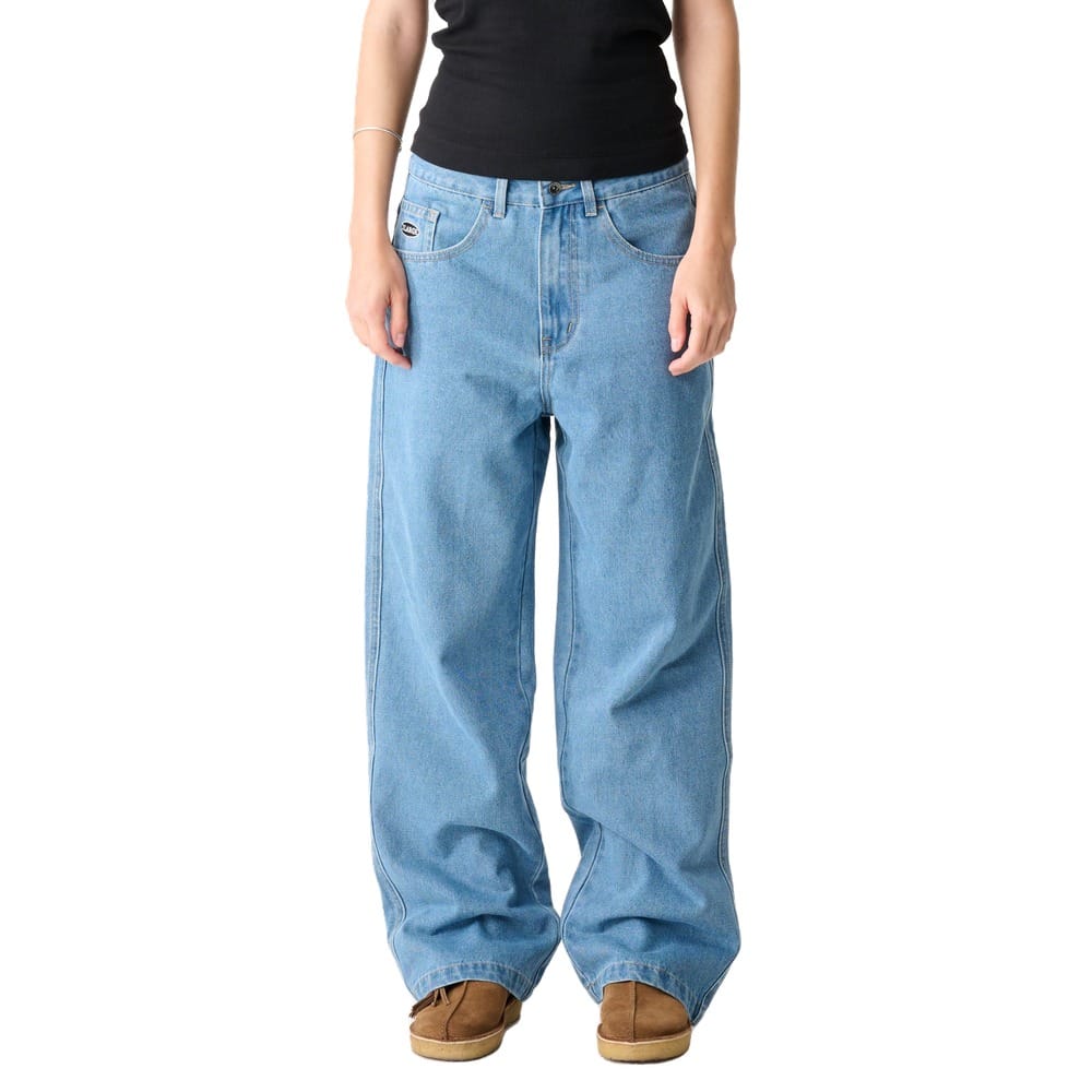 XLarge Baggy Bull Denim 91 Pant - Mid Blue