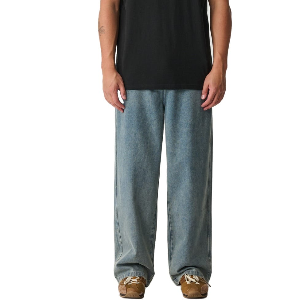 XLarge Baggy Bull Denim 91 Pant -  Vintage Blue Pink