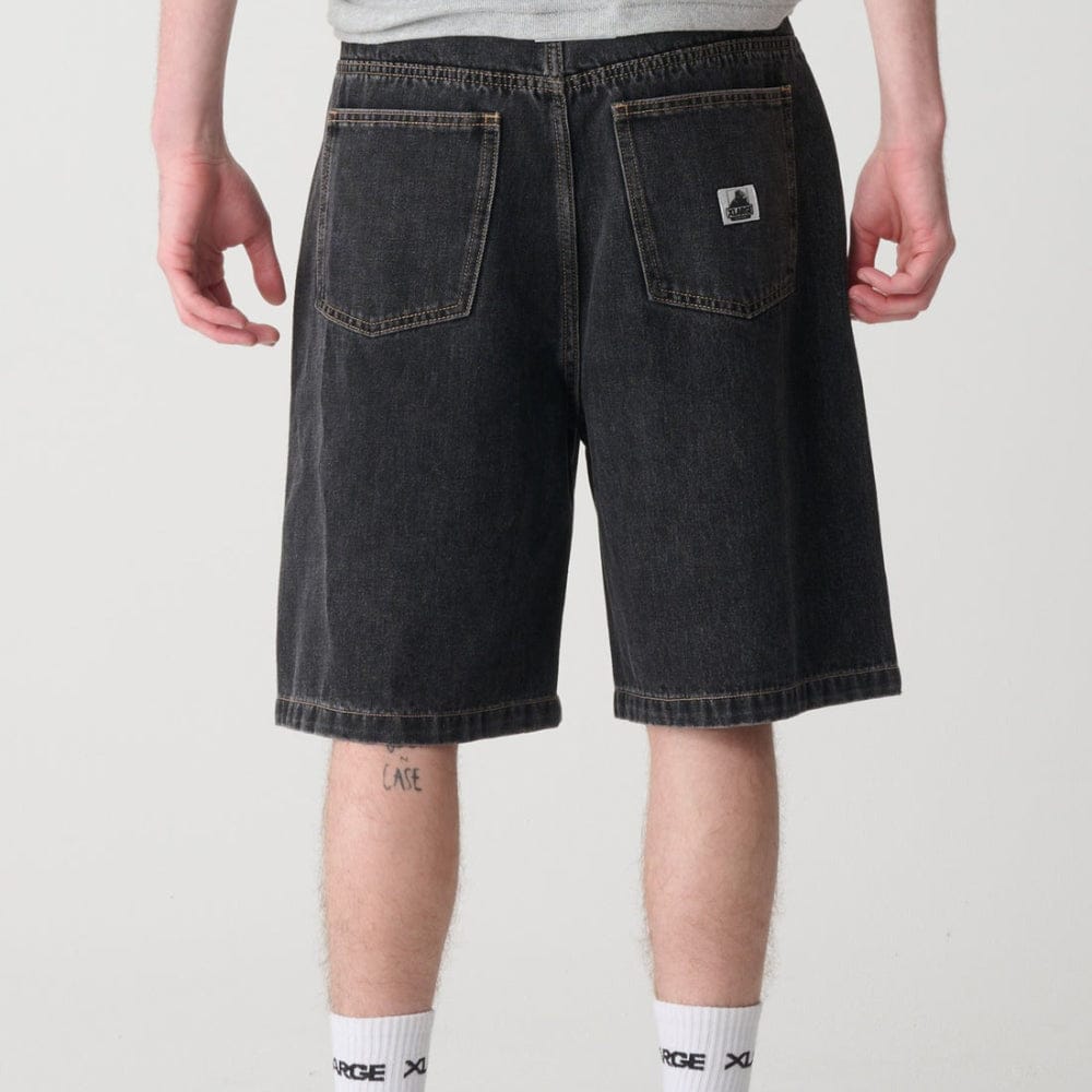 XLarge Baggy Bull Denim 91 Short - Washed Black