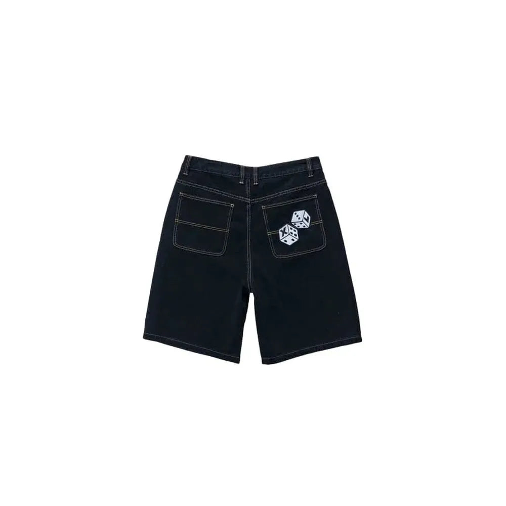 XLarge Dice Bull Denim Short - Raw Black