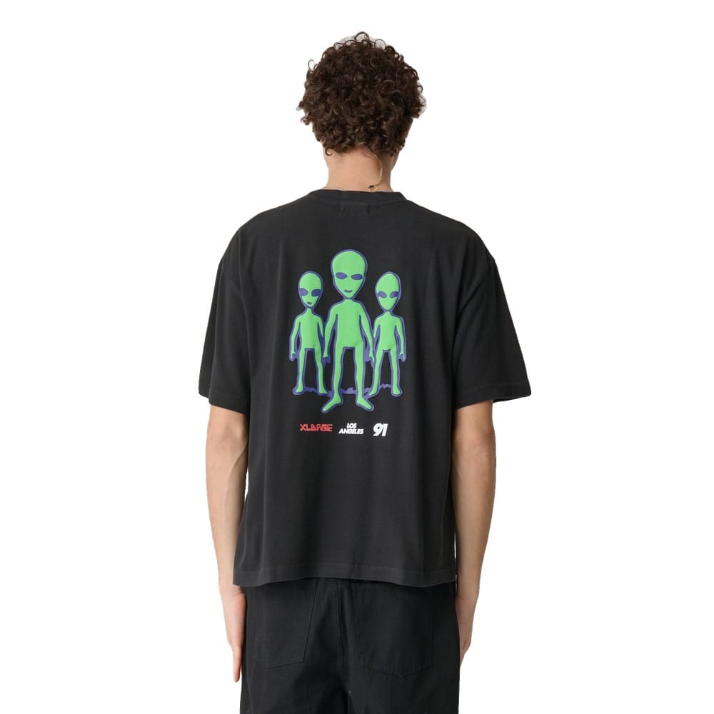 XLarge Alien Trio Gorilla Fit Tee - Pigment Black
