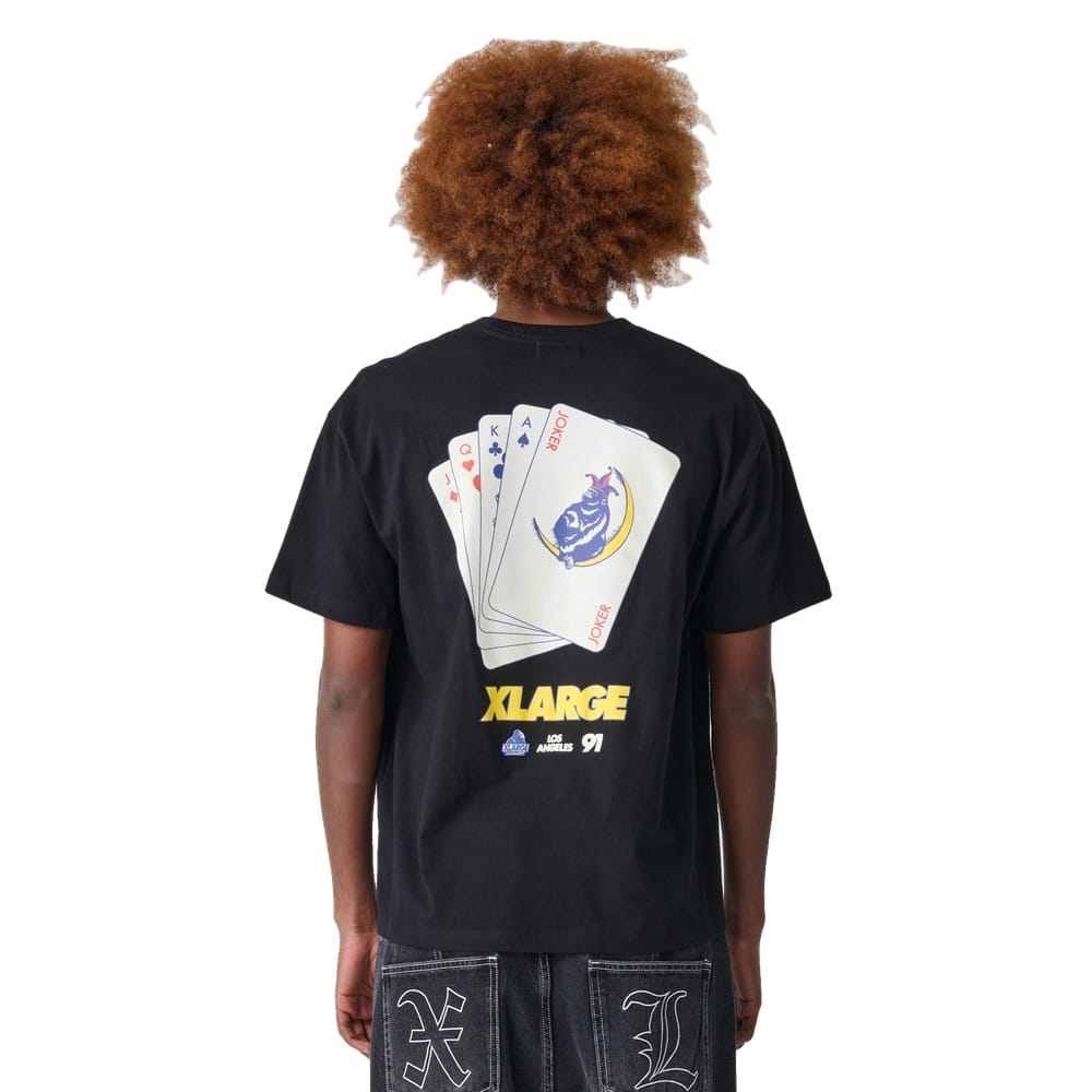 XLarge Cards SS Tee - Pigment Black