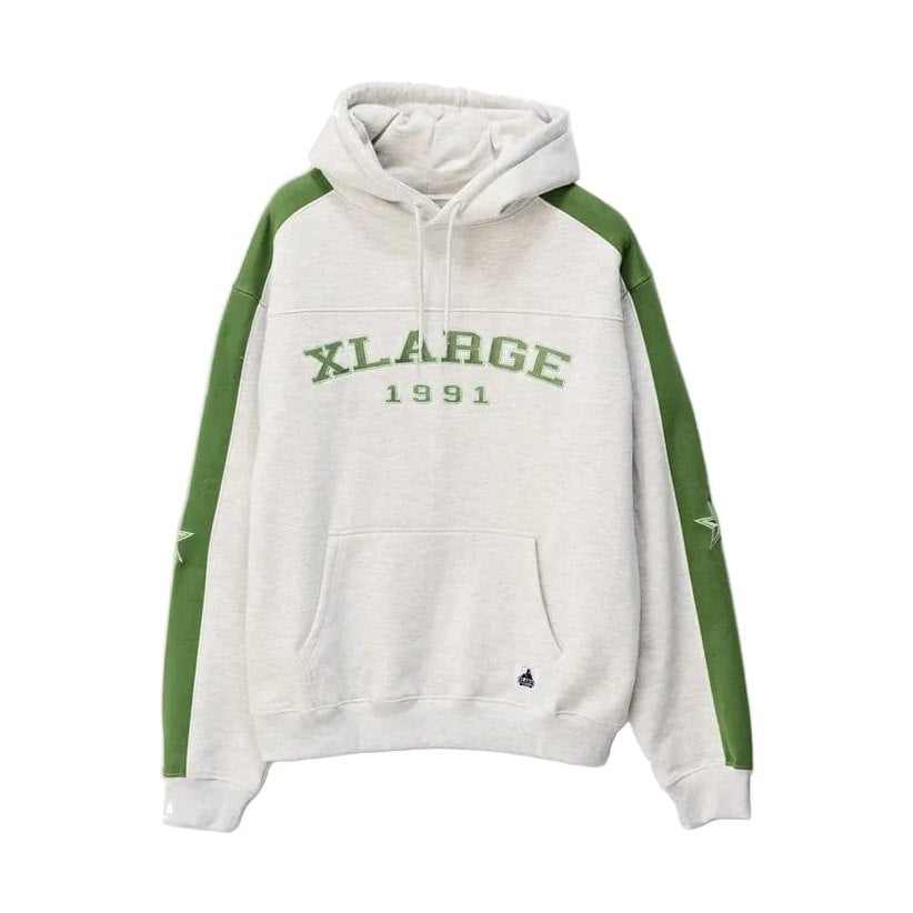 XLarge College Star Hoodie - Snow Marle