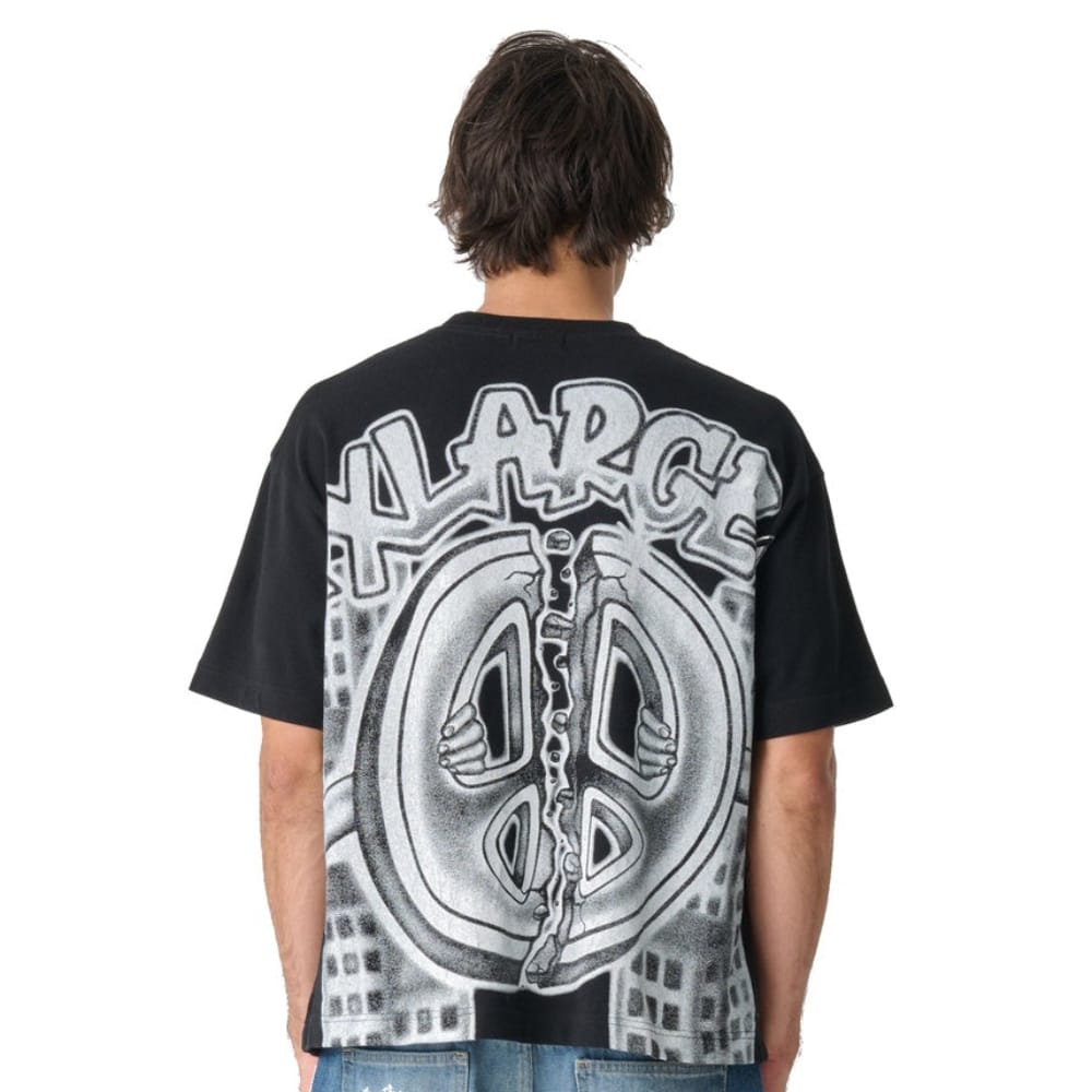 XLarge Peace City Gorilla Fit Tee - Black