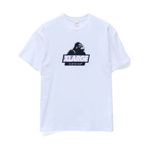 XLarge Slanted SS Tee - White