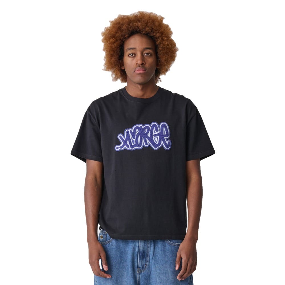 XLarge Throw Up SS Tee - Pigment Black