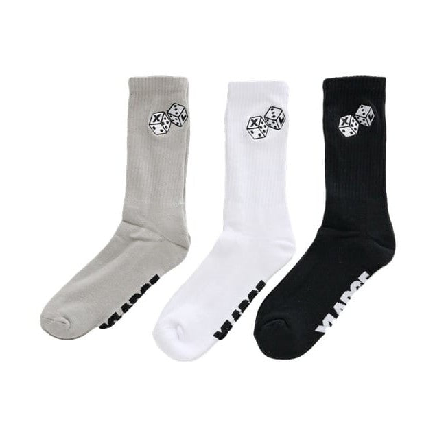 Xlarge Dice Sock 3 Pack