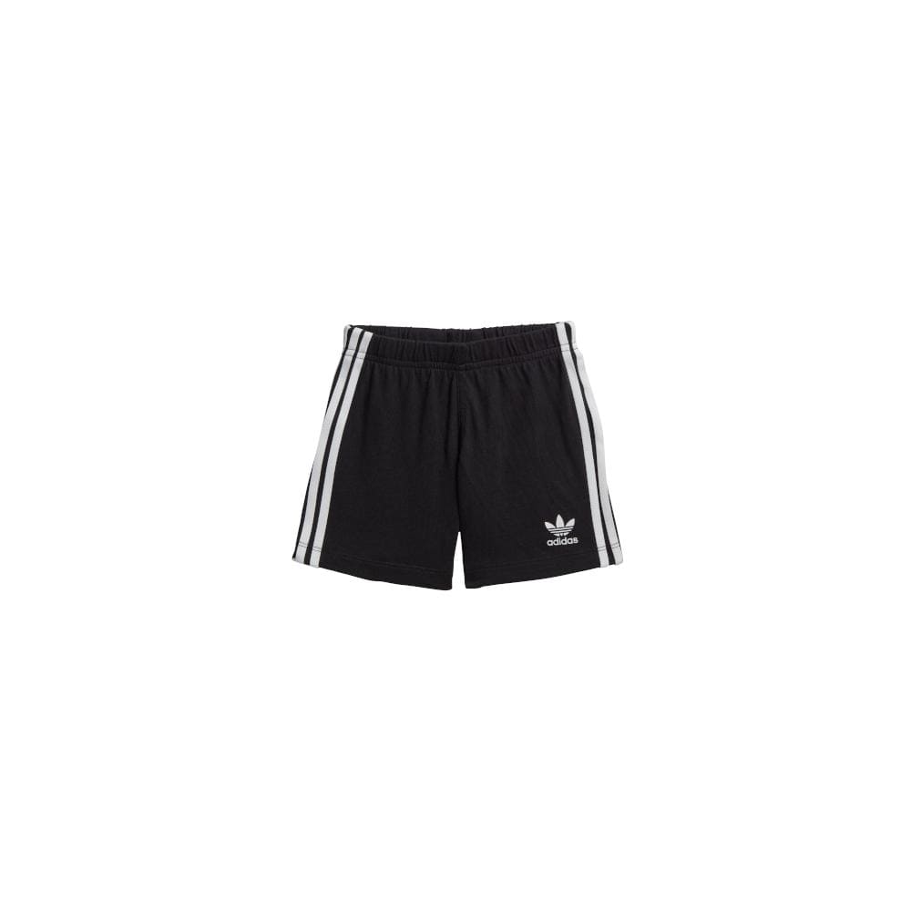 adidas Infants Short Tee Set - White / Black