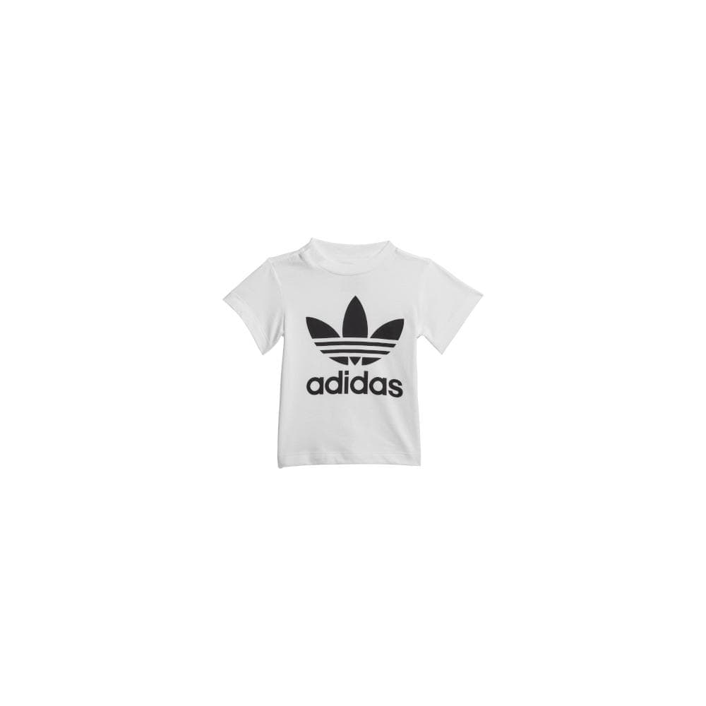 adidas Infants Short Tee Set - White / Black