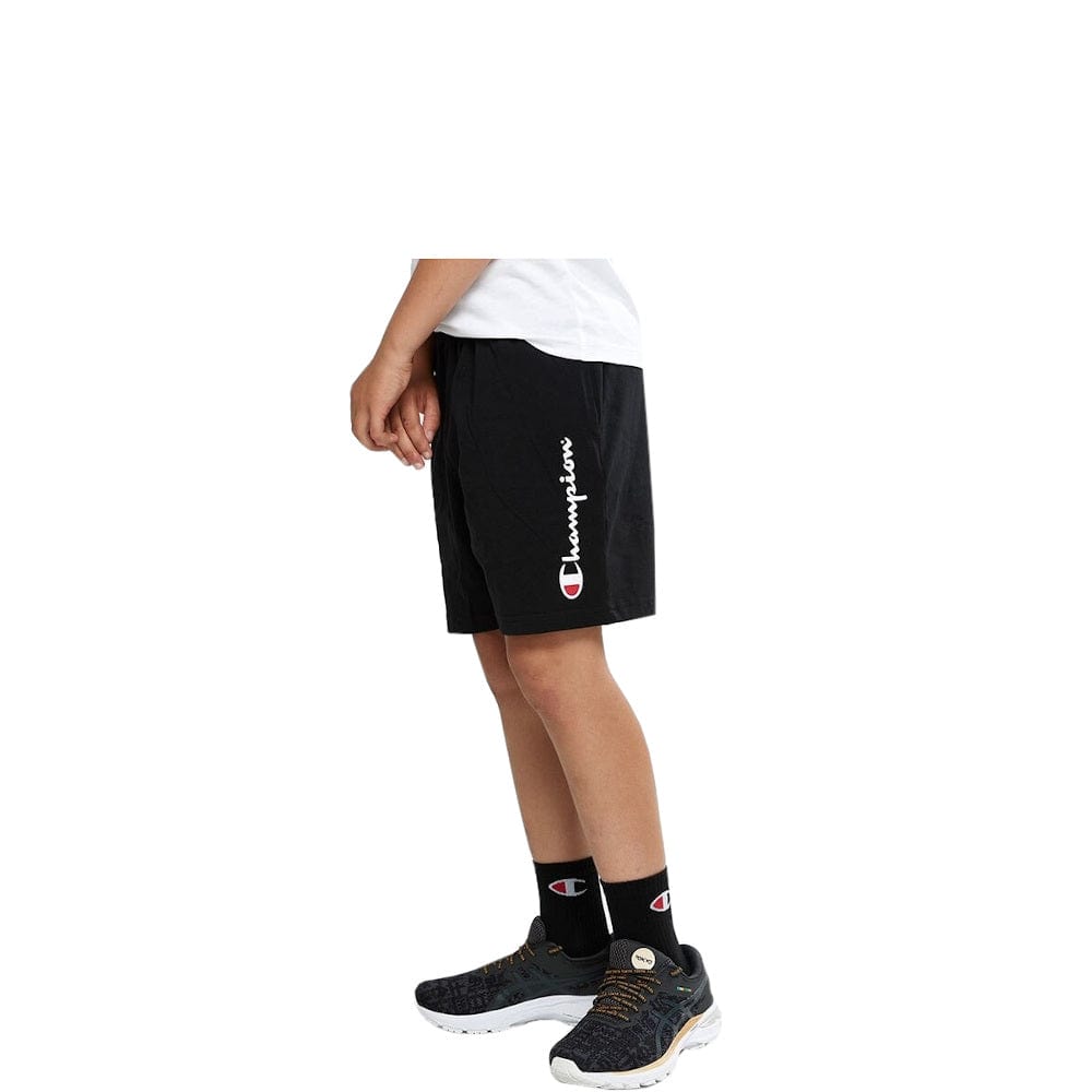 Champion Kids Jersey Script Short - Black