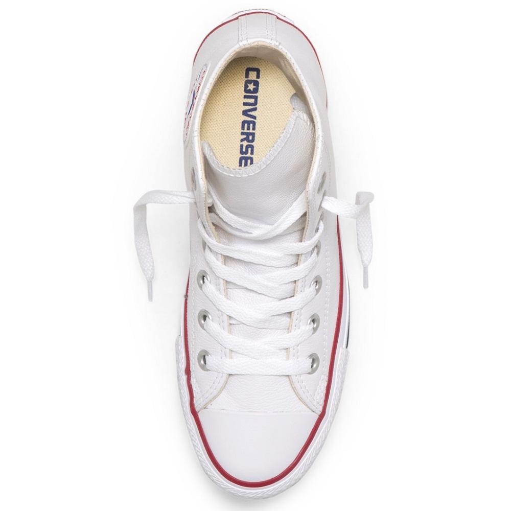 Converse Chuck Taylor Hi Leather - White