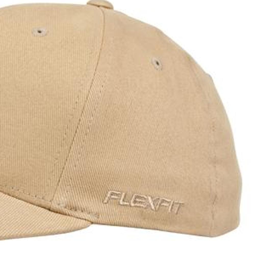 Flexfit Worn By The World Fitted Cap - Khaki / Silver UV