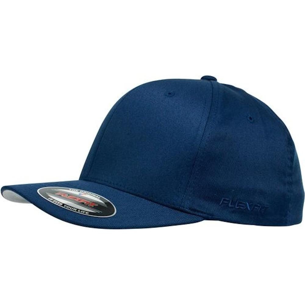 Flexfit Worn By The World Fitted Cap - Navy / Silver UV