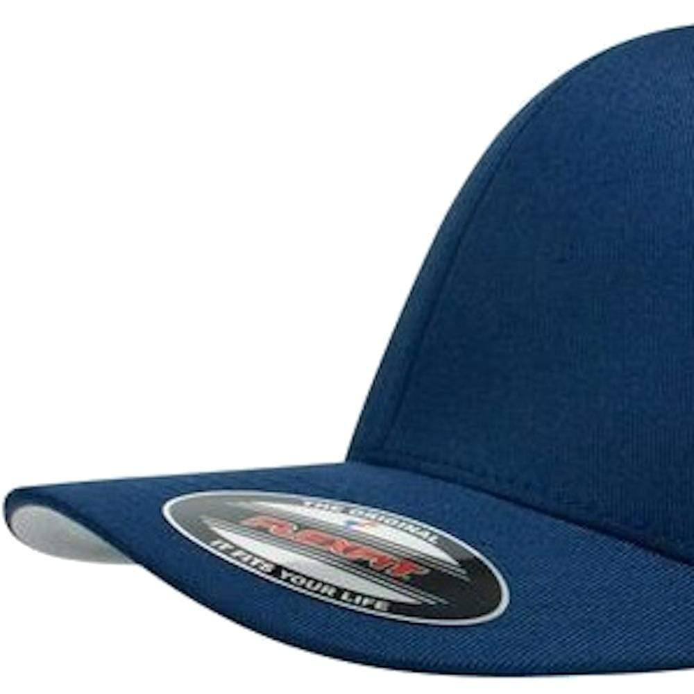 Flexfit Worn By The World Fitted Cap - Navy / Silver UV