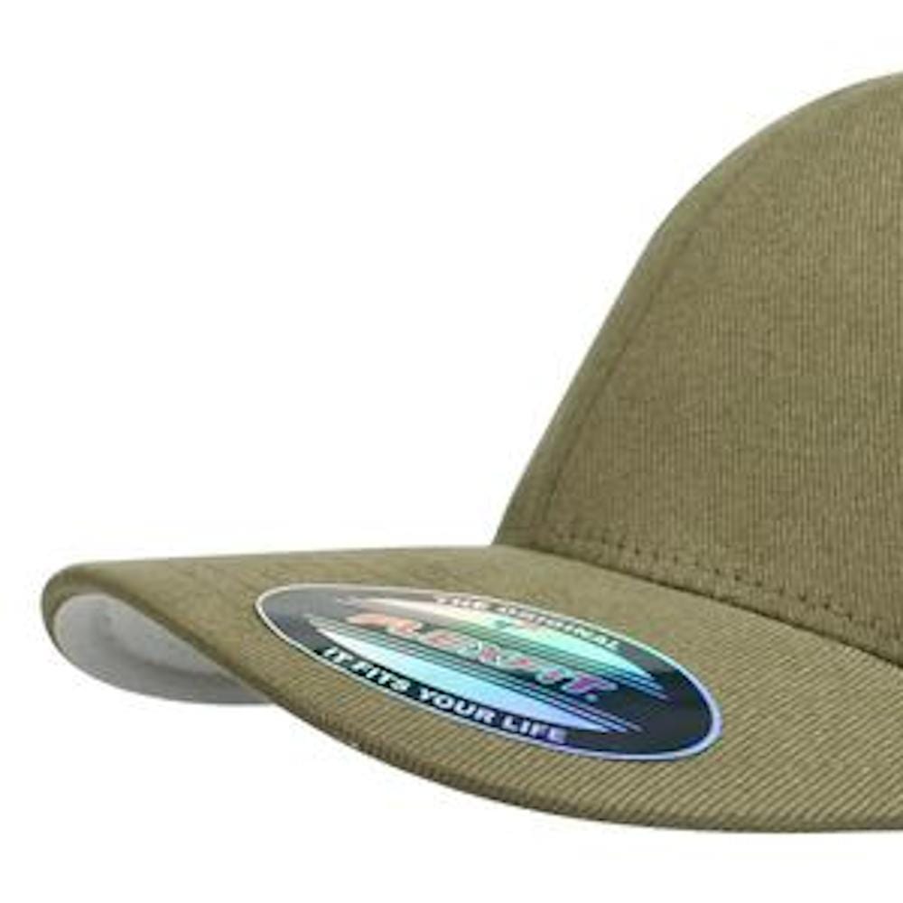 Flexfit Worn By The World Fitted Cap - Olive / Silver UV
