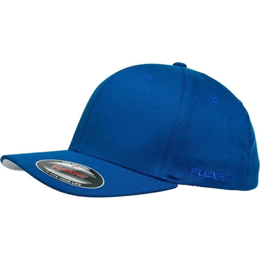 Flexfit Worn By The World Fitted Cap - Royal / Silver UV