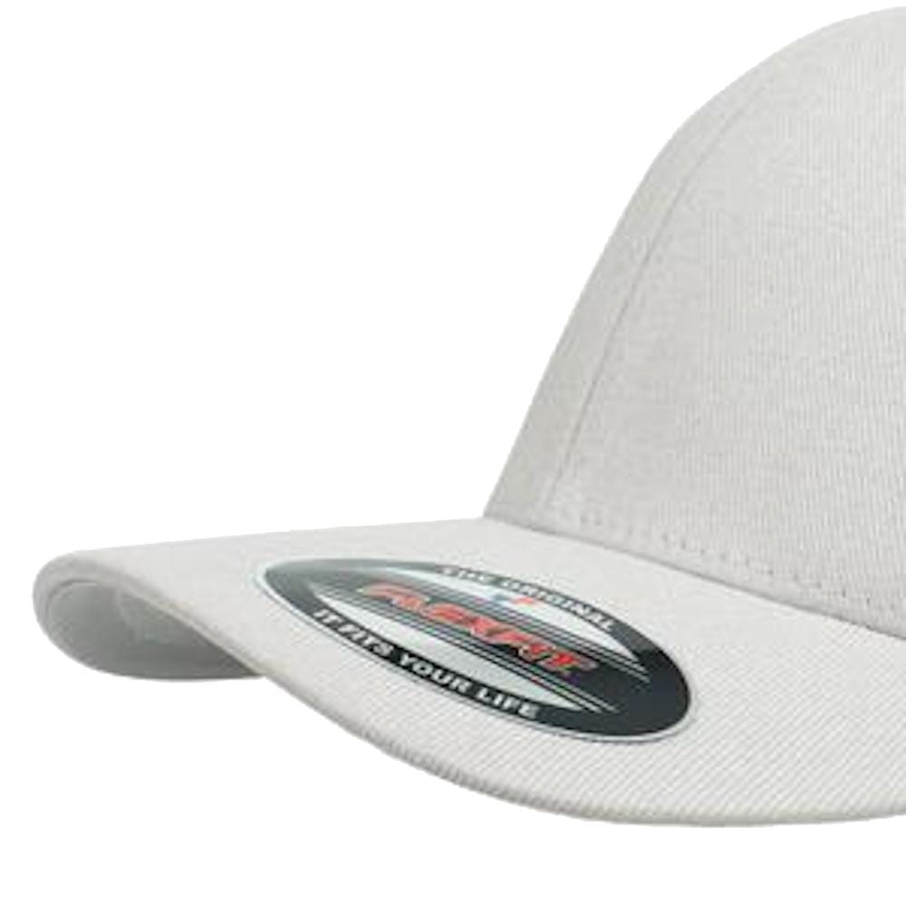 Flexfit Worn By The World Fitted Cap - Silver / Silver UV