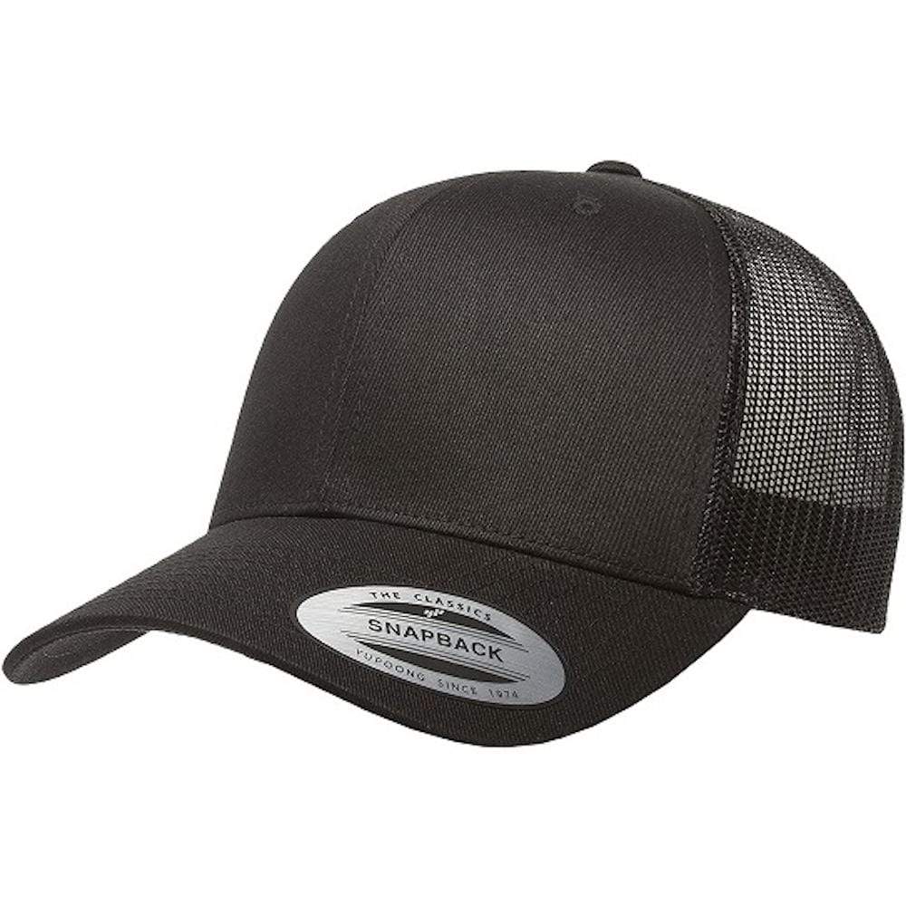 Flexfit Classic Retro Wade Trucker Snapback - Black