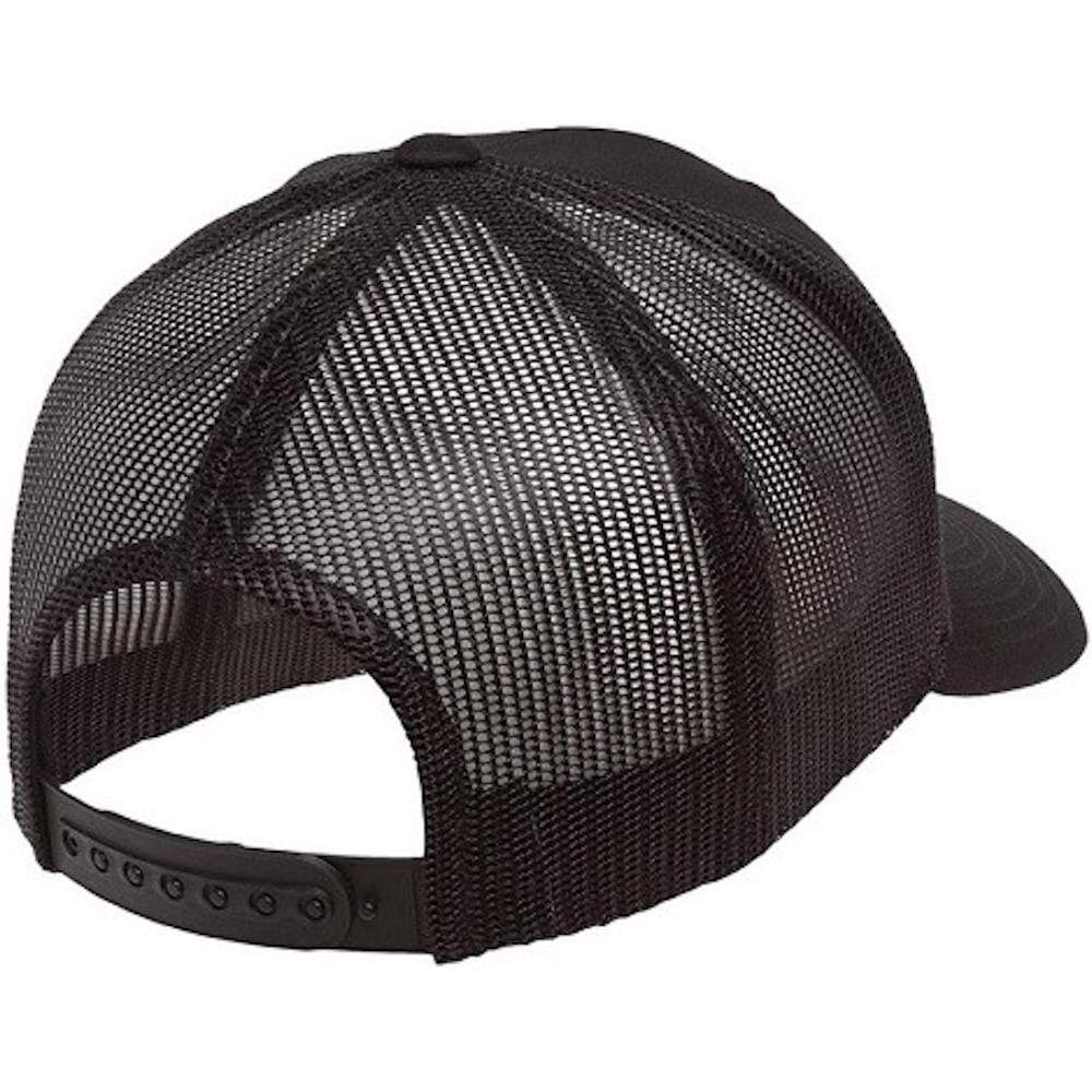 Flexfit Classic Retro Wade Trucker Snapback - Black