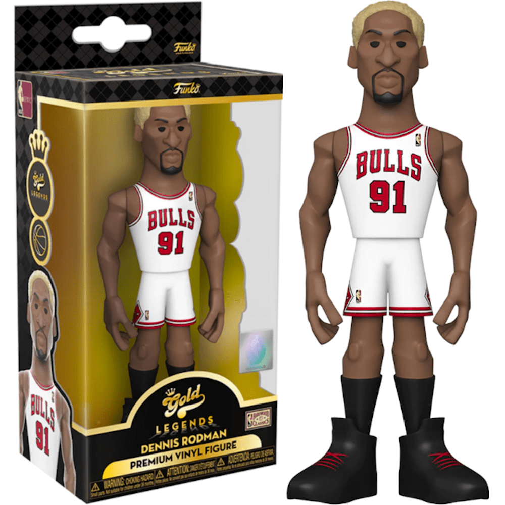 Funko 5" Gold Premium Vinyl NBA Legends Bulls Dennis Rodman