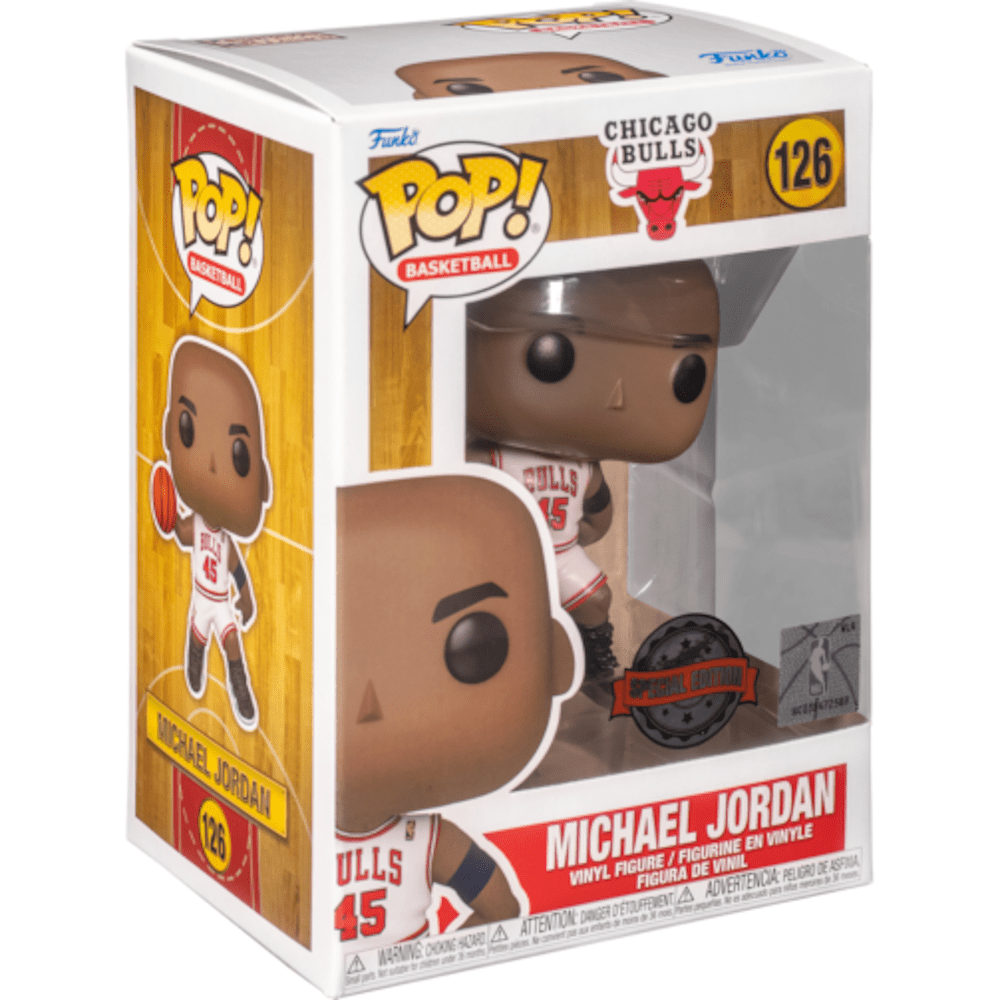 Funko NBA Bulls Michael Jordan 1995 Playoffs Pop! Vinyl #126