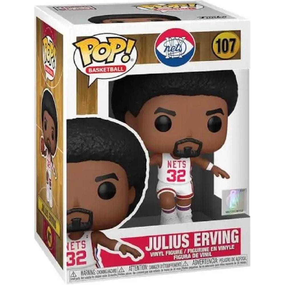 Funko NBA Legends New York Nets Julius Erving Pop! Vinyl #107