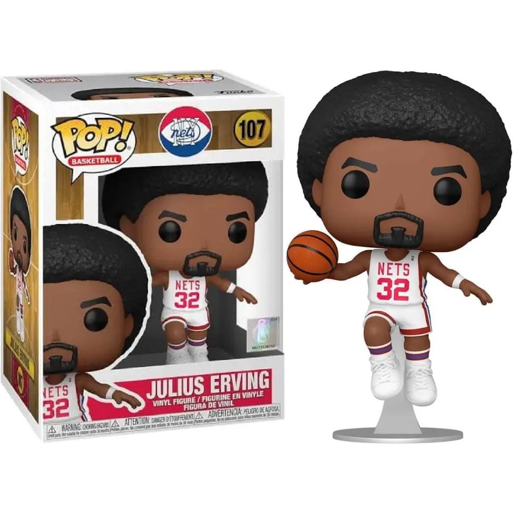 Funko NBA Legends New York Nets Julius Erving Pop! Vinyl #107