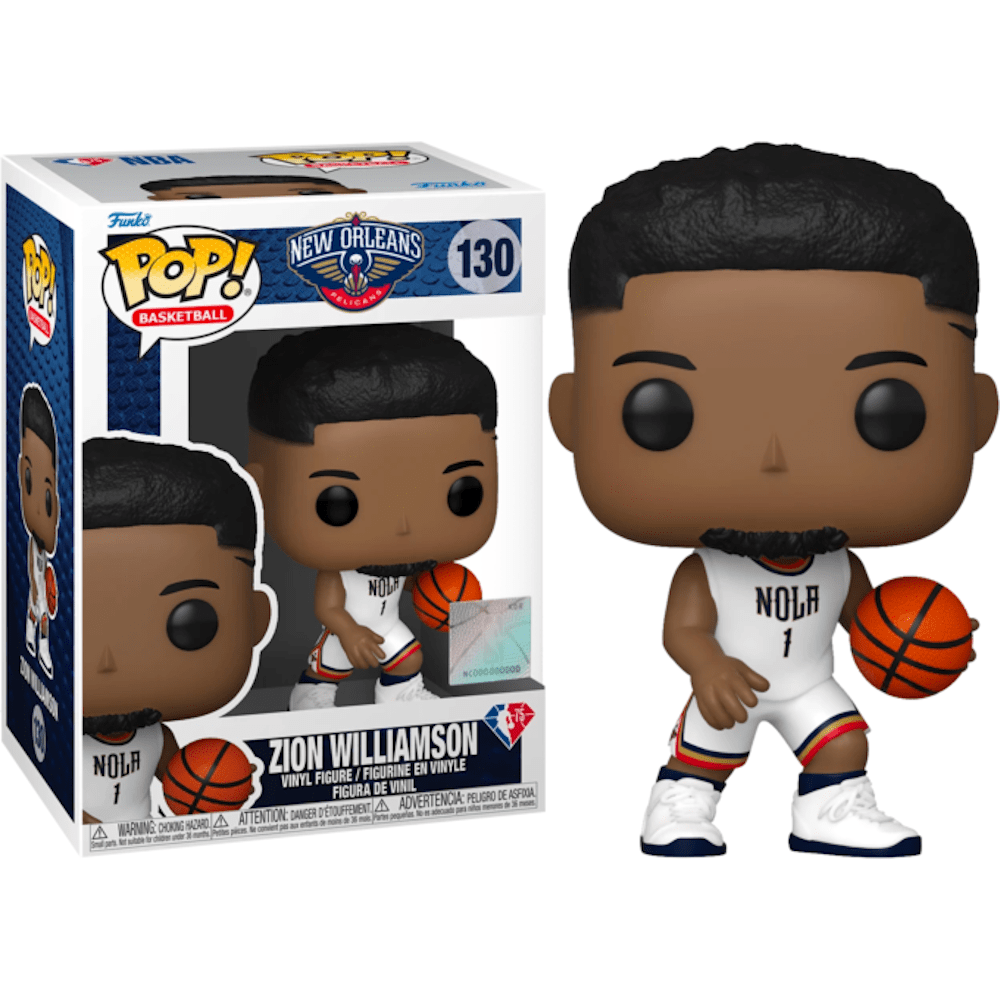 Funko NBA Pelicans Zion Williamson 2021 City Edition Pop! Vinyl #130