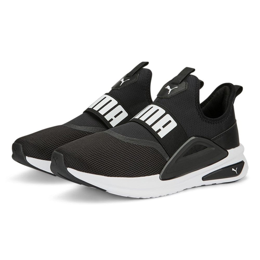 PUMA Softride Enzo Evo Slip-On - Black / White