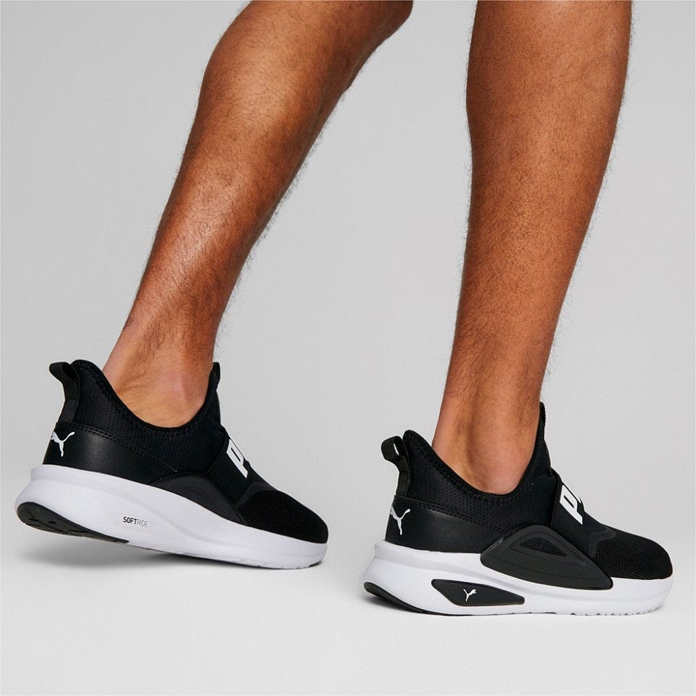 PUMA Softride Enzo Evo Slip-On - Black / White