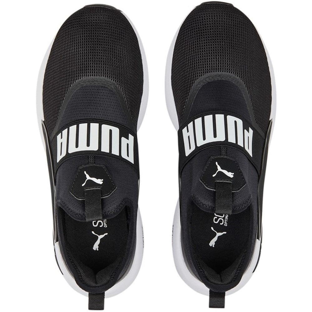 PUMA Softride Enzo Evo Slip-On - Black / White