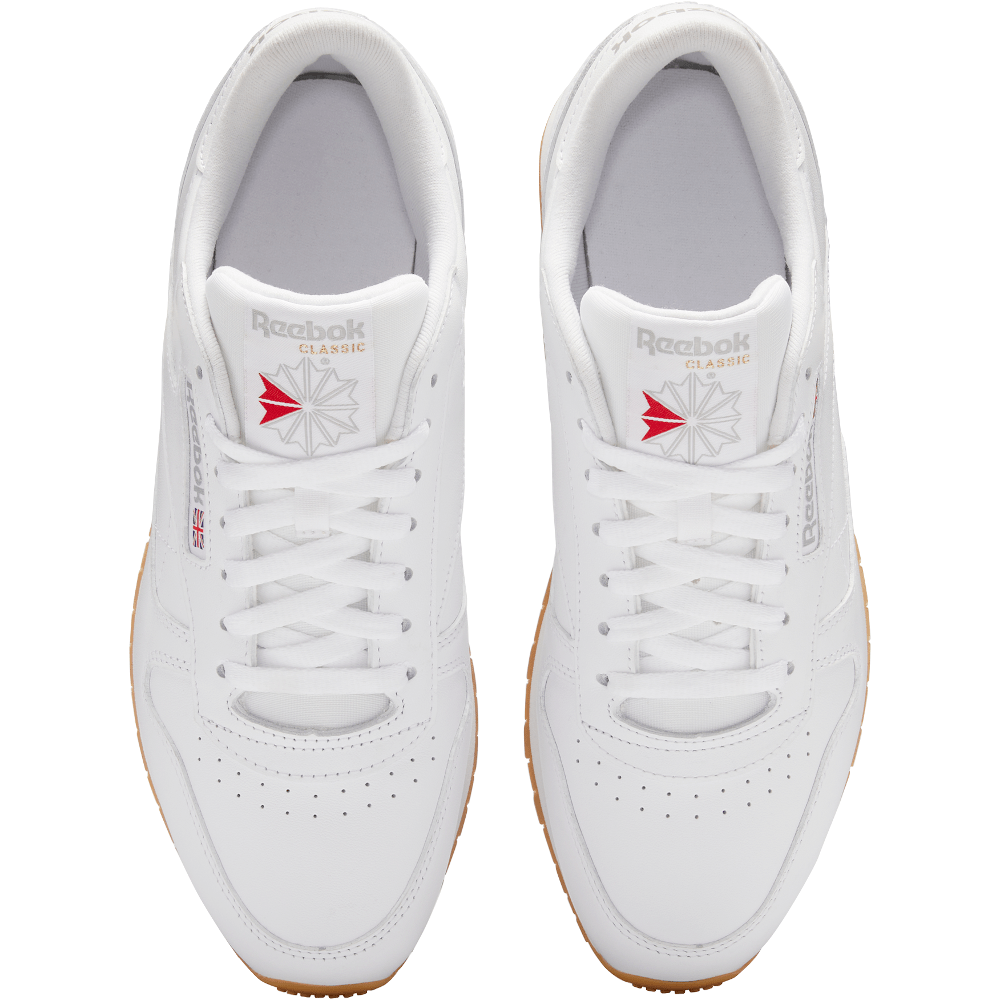 Reebok Classic Leather - White / Gum / Grey